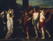 Pylades and Orestes Brought as Victims before Iphigenia Benjamin West